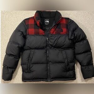 The north face medium Nuptse puffer winter jacket.  Mens